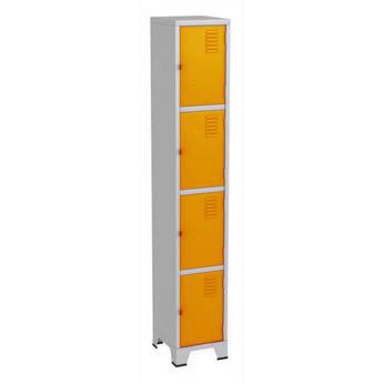Roupeiro de aço com 4portas 1 corpo