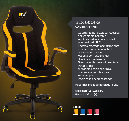 CADEIRA GAME